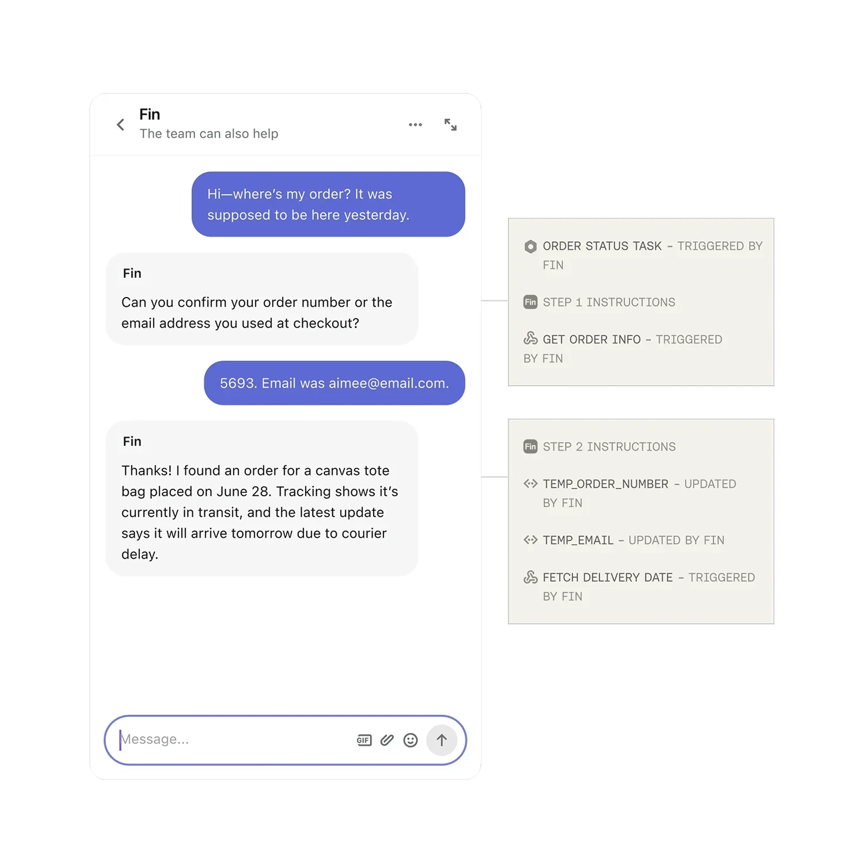 Resolving ecommerce issues like cancellations, shipping, and returns on mobile